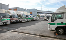 トラック運転手　倉庫スタッフ　求人｜川崎商品センター　小型トラック